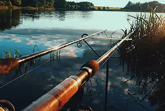 photograph of a lagoon