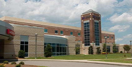brick and stone building