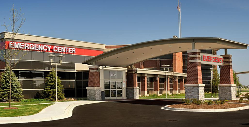 External image of a medical center